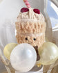 Plushy Balloon box - Birthday cake