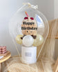 Plushy Balloon box - Birthday cake