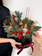 Christmas Champagne Gift Set - Pizzolato Rose Spumante Prosecco